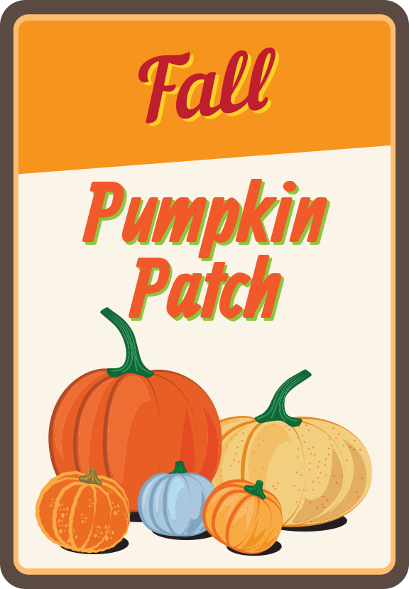 Fall - Pumpkin Patch Button